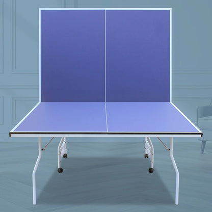 9ft Table Tennis Table Foldable & Portable Ping Pong Table Set
