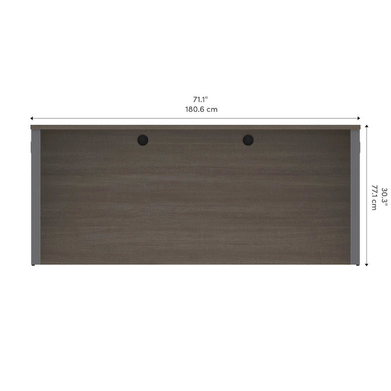 Bestar Prestige 72W Desk Shell by Bestar.