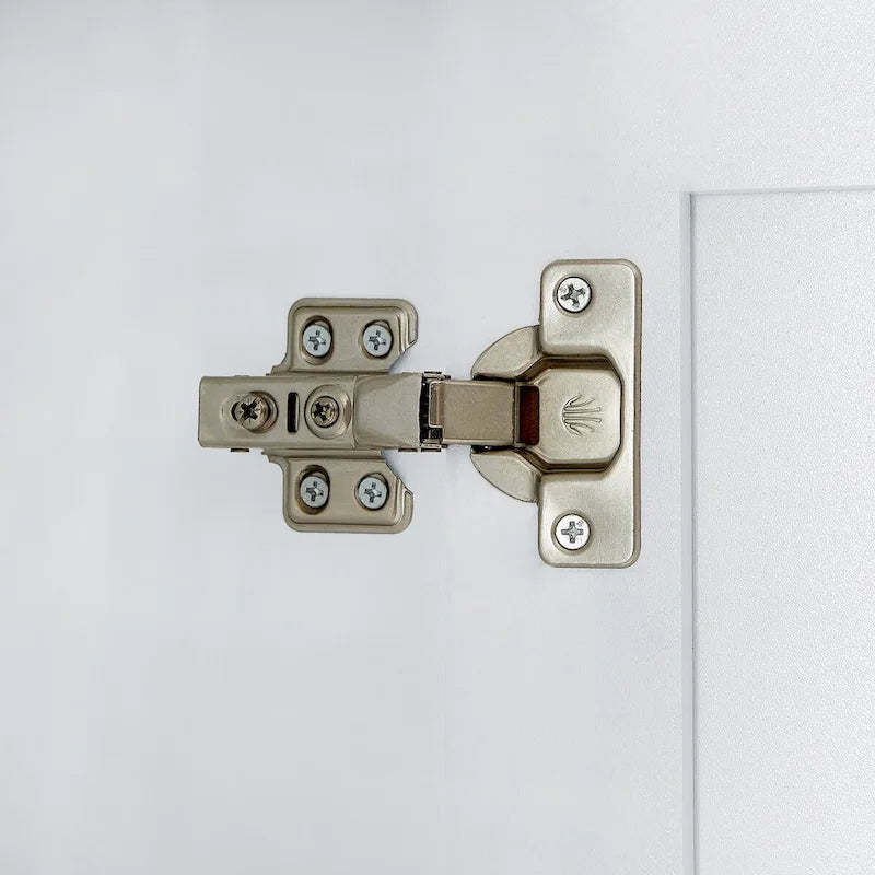 Freestanding Storage Cabinet with Hook and Adjustable Shelf