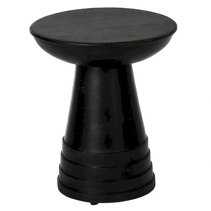 16 in Solid Wood Round End Table