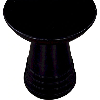 16 in Solid Wood Round End Table