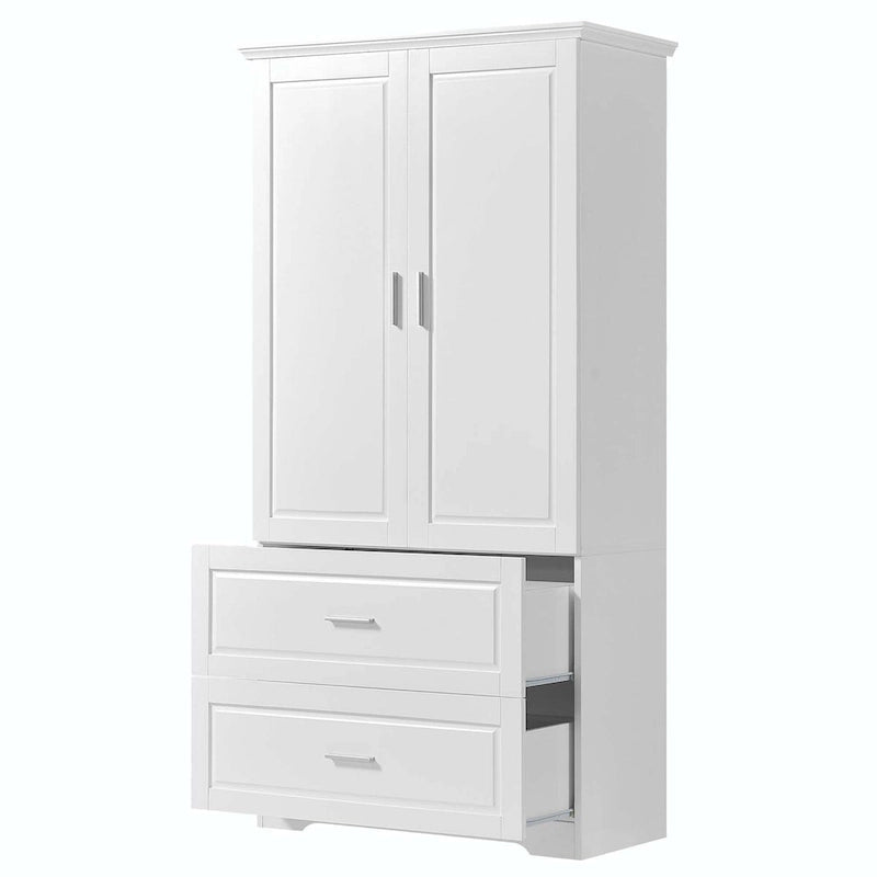 Cabinet with Two Doors and Drawers