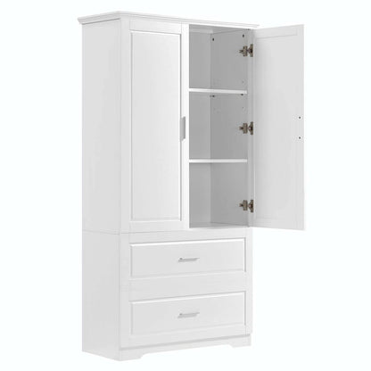 Cabinet with Two Doors and Drawers