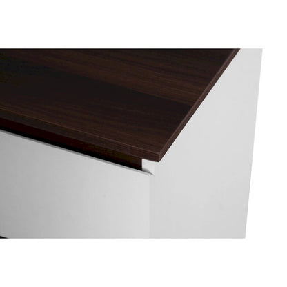 6-Drawer Double Dresser with Wide Drawers,White Dresser for Bedroom, Wood Storage Chest of Drawers for Living Room Hallway