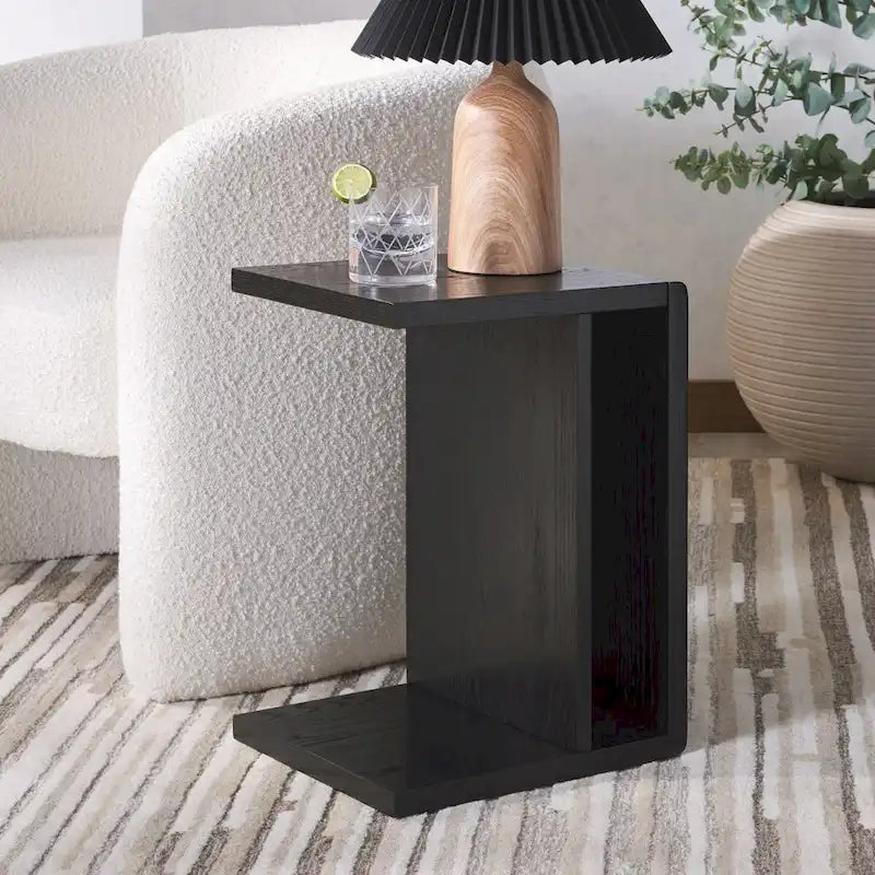 SAFAVIEH Couture Kassia Wood C Table - 14Wx13Dx20H