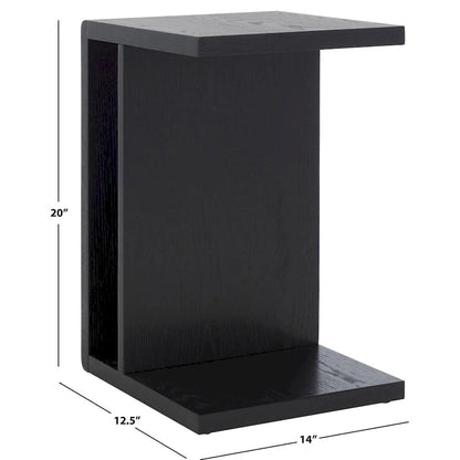 SAFAVIEH Couture Kassia Wood C Table - 14Wx13Dx20H